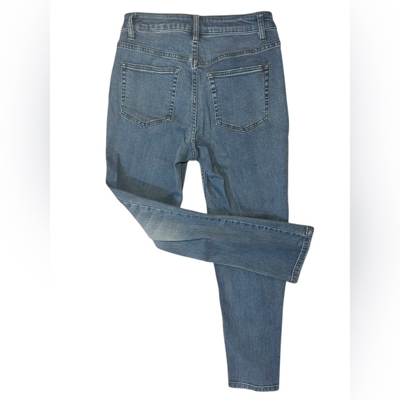 Candice Cameron Bure Denim 4T High Waisted Cropped Straight Leg Jeans - Picture 4 of 6